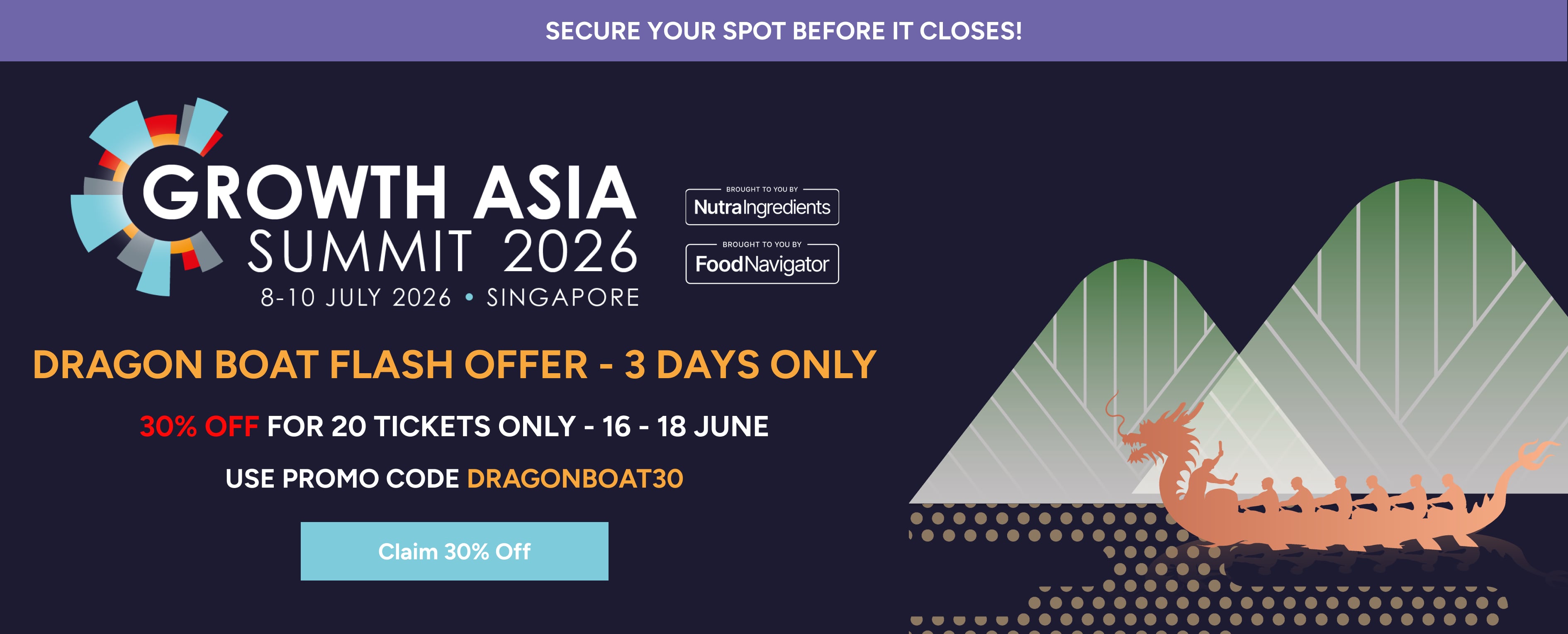 Growth Asia Summit 2026: Enjoy 30% discount until Jun 18