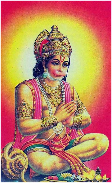 Anjali Mudra of Lord Hanuman