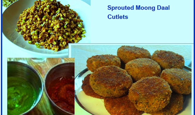 Sprouted Moong Daal