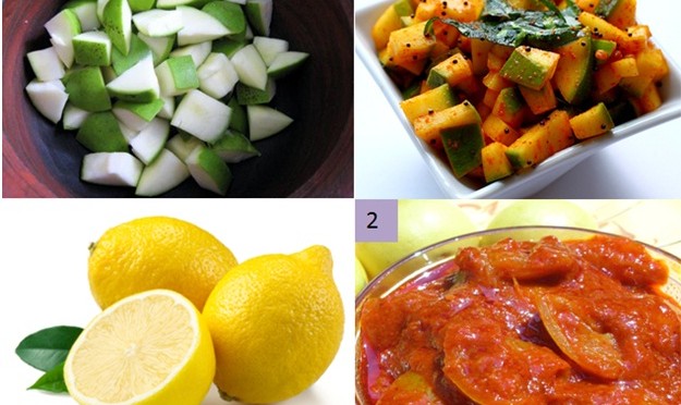 INSTANT MANGO AND LEMON SPICY PICKELS