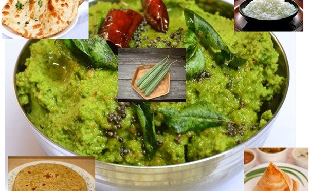 RIDGE GOURD SKIN CHUTNEY