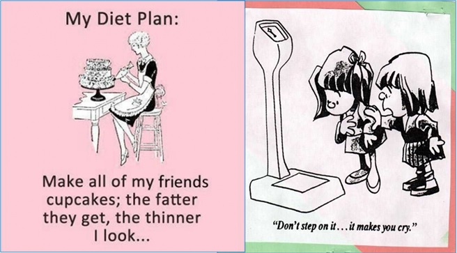 Dieting is fun or isn't it?