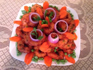 Vegetables Medu Vada - South Indian Style !