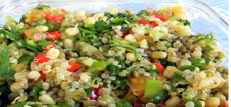 Quinoa -moong daal khichadi