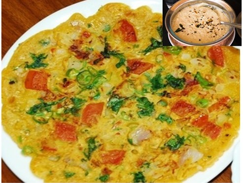 GLUTEN -FREE BESAN FLOUR PANCAKE (DOSA) RECIPE