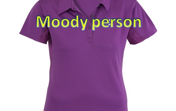 Moody Person