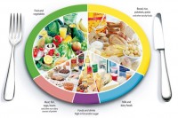 The eatwell plate of UK