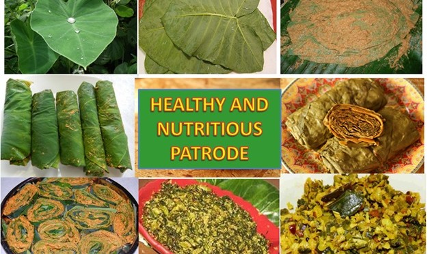 PATHRODE , PATRA -TRADITIONAL LEAF ROLL