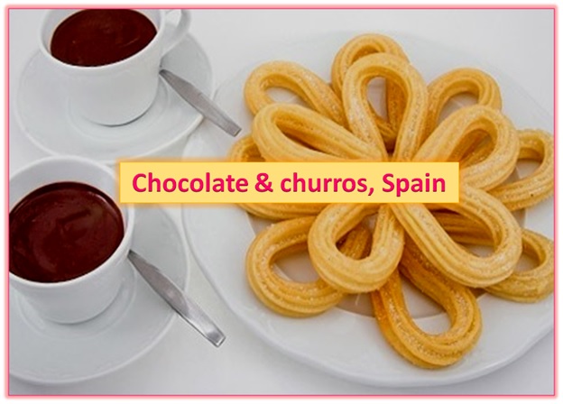 Chocolate and Churros, Madrid, Spain