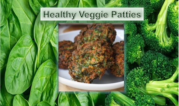 Spinach-Broccoli Veggie Patties