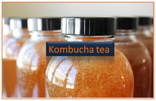 Kombucha tea (fermented tea)
