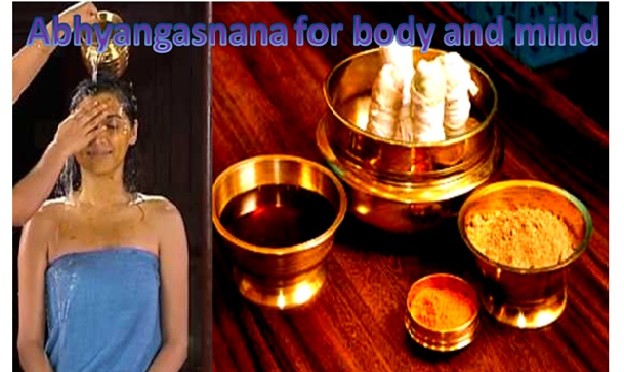 IMPORTANCE OF ABHYANGASNANA OR OIL BATH