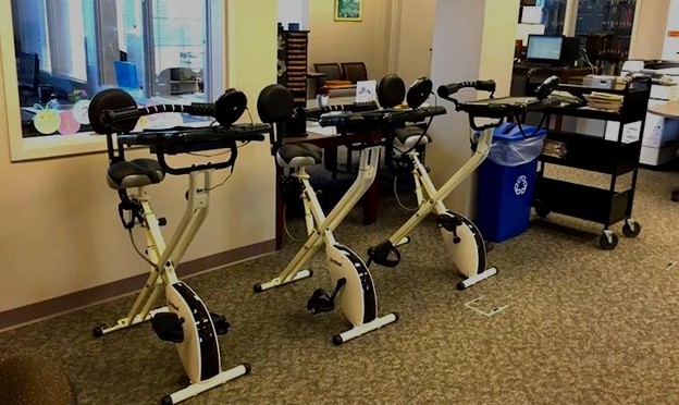 EXERCISE WHILE STUDYING - NEW CONCEPT INTRODUCED IN TROY COLLEGE