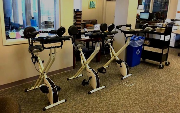 EXERCISE WHILE STUDYING - NEW CONCEPT INTRODUCED IN TROY COLLEGE