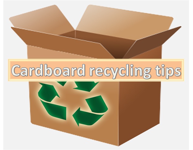 Cardboard Recycling Tips