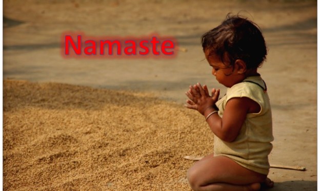 Namaste or Anjali Mudraa
