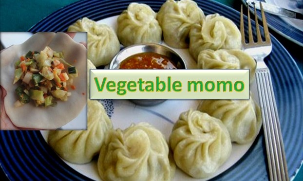Vegetable Momo of Nepal