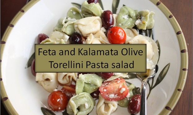 Feta and Kalamata Olive Torellini Pasta Salad
