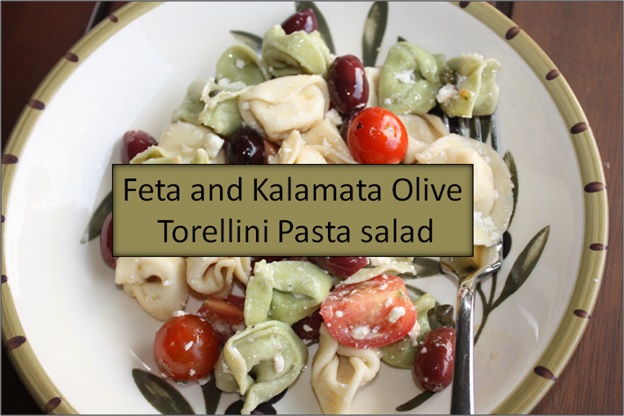 Feta and Kalamata Olive Torellini Pasta Salad