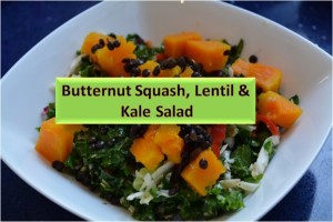 Lentil Kale Salad