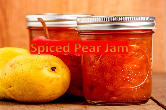 Spiced Pear Jam