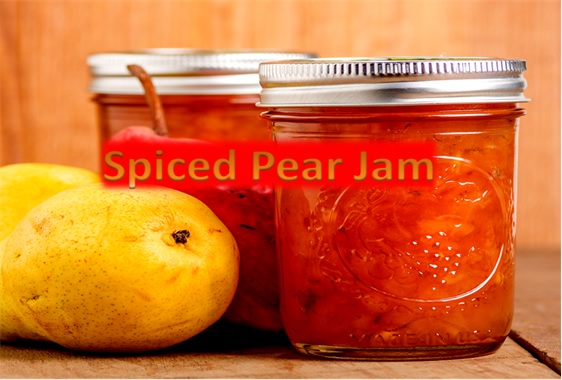 Spiced Pear Jam