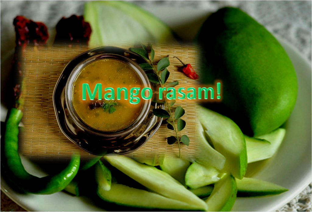 Green mango (raw) rasam - HealthyLife | WeRIndia