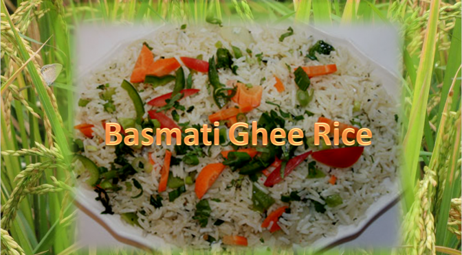 Basmati ghee rice