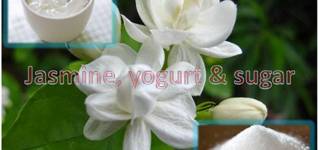 Jasmine, Yogurt and Sugar Mask