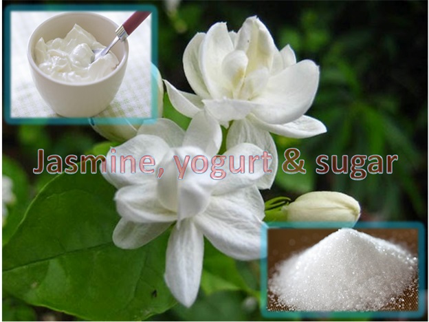 Jasmine, Yogurt and Sugar Mask