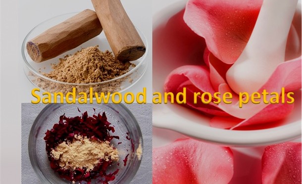 Sandalwood and Rose Petals Mask