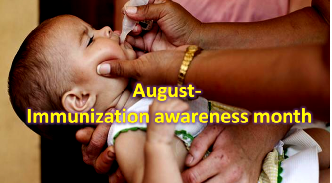 August - Immunization Awareness Month
