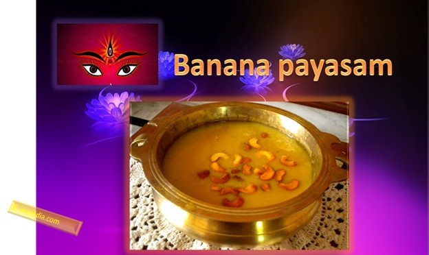 Banana Payasam For Navratri