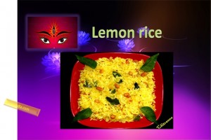 Lemon Rice For Navratri