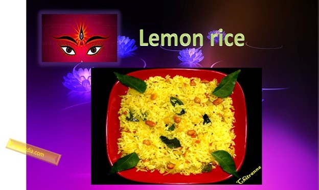 Lemon Rice For Navratri