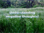 Understanding Negative thoughts