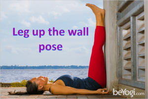 Leg up the wall