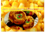 Corn Cutlet Recipe - Baked/Fried