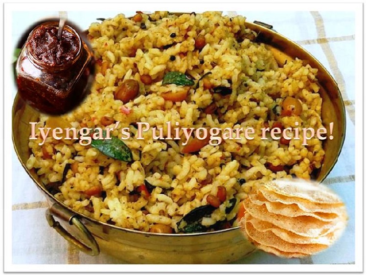 Traditional Iyengar's Puliyogare Recipe