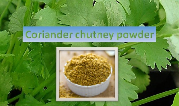 Coriander Chutney Powder