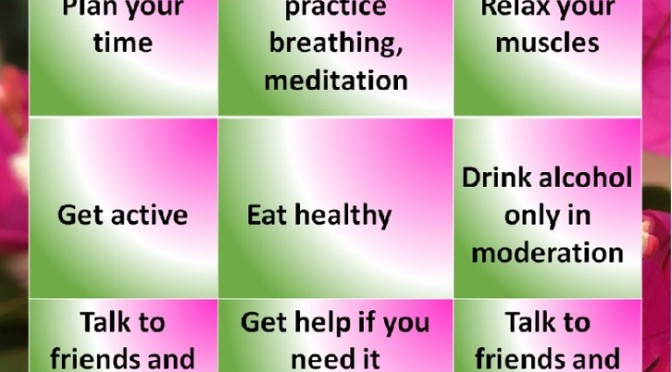 Are you able to prevent and manage your stress properly