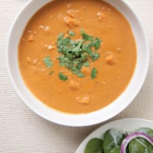 Sweet Potato Peanut Bisque