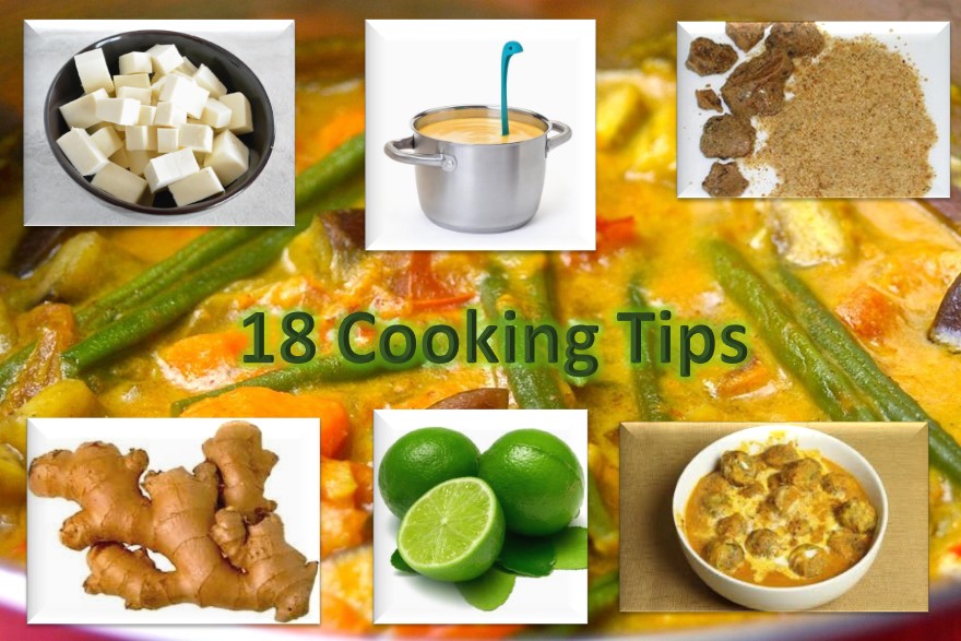 18 Everyday essential cooking tips