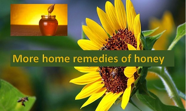 Home remedies of honey