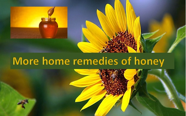 Home remedies of honey