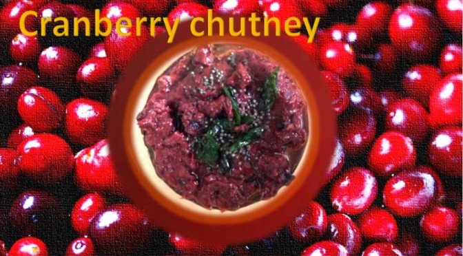 Cranberry Chutney