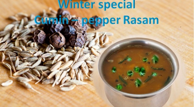 Cumin pepper rasam