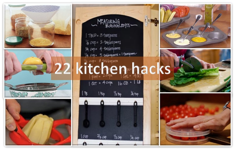 These 22 kitchen hacks make life easy