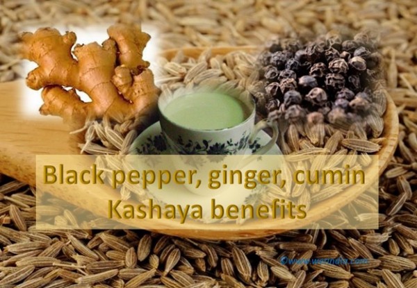 Black Pepper, Ginger, Cumin Kashaya