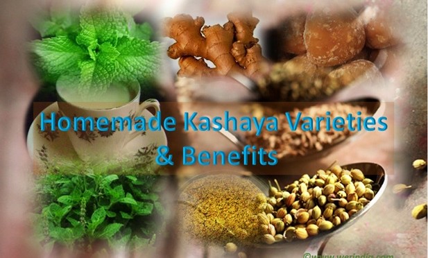 Homemade Kashaya Varieties and Benefits